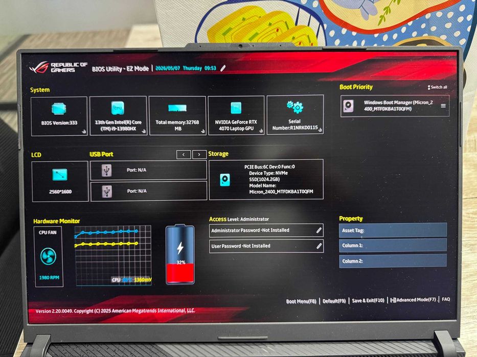 ROG Strix G16 (2023) G614