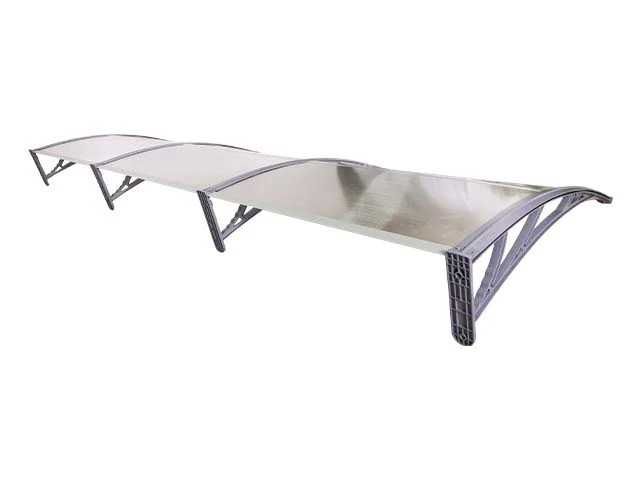 400х100 см Навес Козирка тъмна или светла рамка