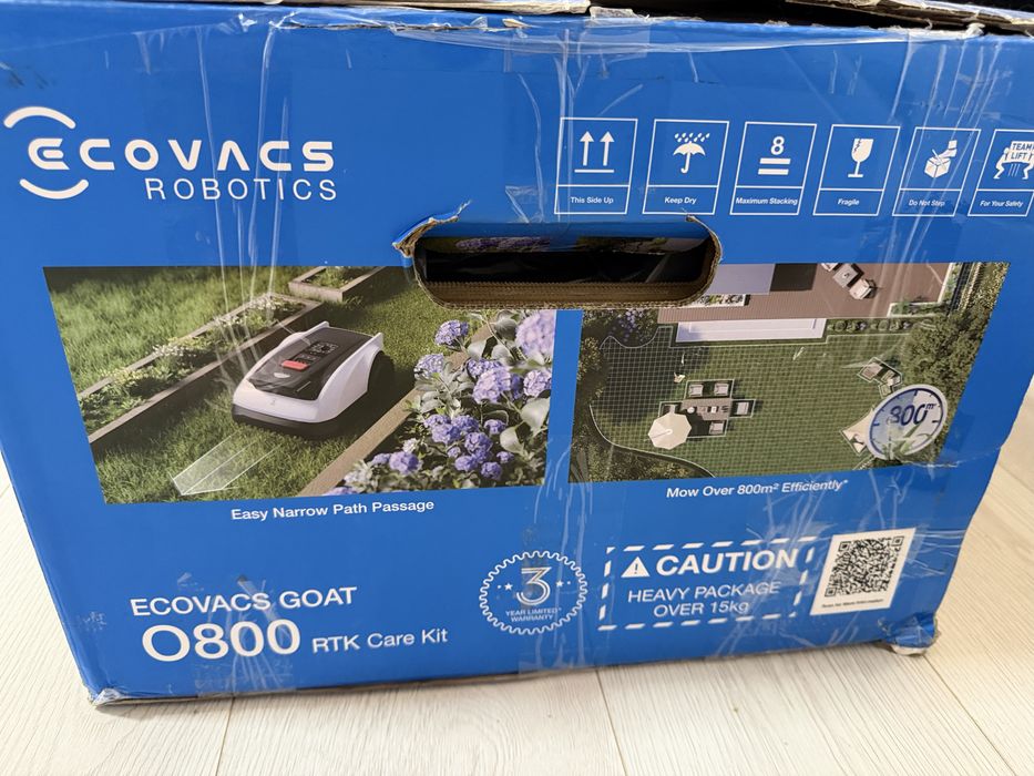 Vand robot de tuns iarba ecovacs goat o800 rtk care kit NOU