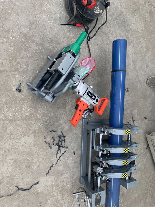 Aparat de sudura cap la cap manual cu manometru HD-LG200