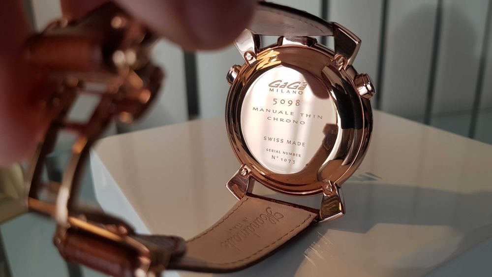 GaGà Milano Chronograph 46mm - Rose Gold Edition - Quartz