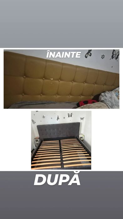 Retapițare canapea,pat,coltar,fotoliu etc