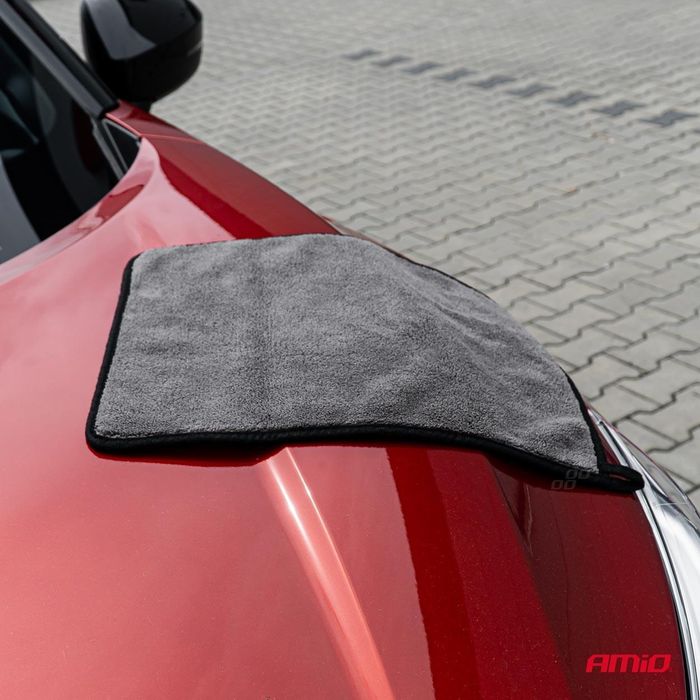 микрофибърна полираща кърпа amio с размери 30х40см 600гр/кв.м ...