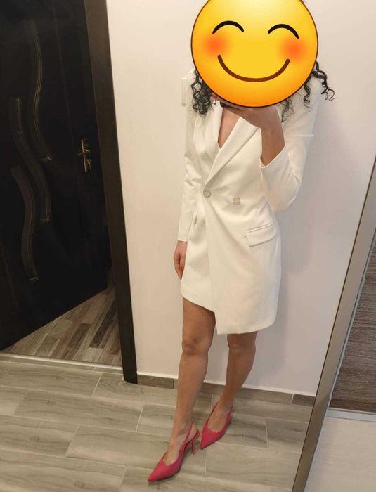 Rochie sacou Elisabetta Franchi, purtata o singura data, marime S