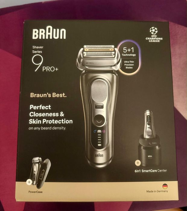 Aparat de ras premium Braun Series 9 Pro+ - Nou, Sigilat
