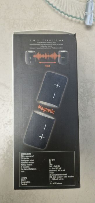Boxa portabila magnetica