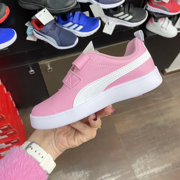 EU30;31;31.5;34 Puma Courtflex v2 | Оригинални детски маратонки