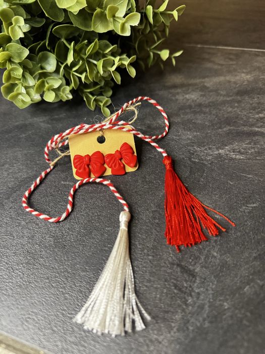 Cercei handmade lut polimeric