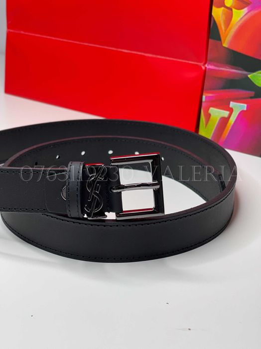 Curea Y4ves Sa7int La7uren7t - catarama neagra lucioasa