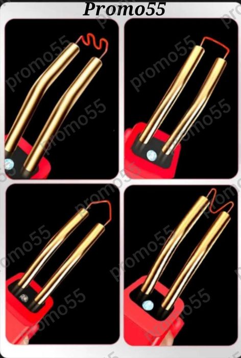 Пистолет за лепене и запояване на пластмаса 300W с 4 вида скоби