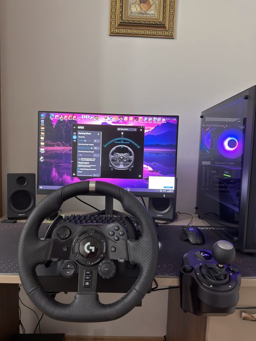 Vand volan logitech G923 SE pentru pc / ps
