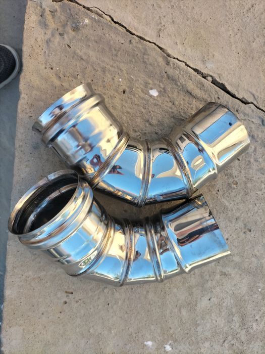 Отвод для котла 80мм