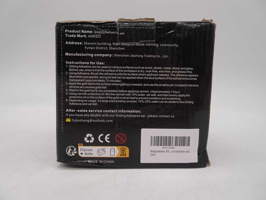 Set adeziv pentru aurire 300 ml formulă pe bază de apă miros non-toxic