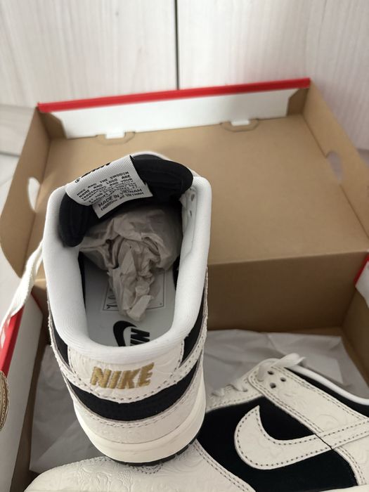 Nike dunk black sail