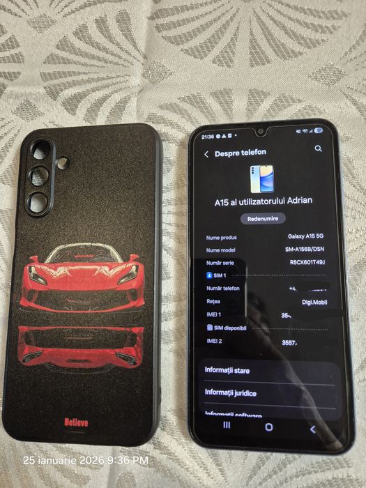 Samsung Galaxy A 15 și A 23 5G