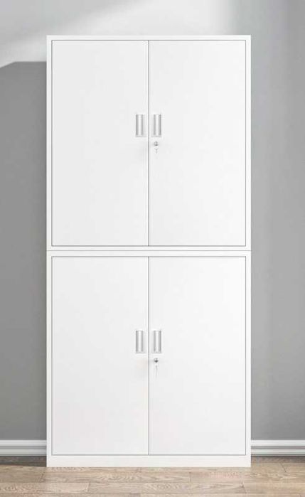 Металлический офисный шкаф / документы / замок / регулируемые полки