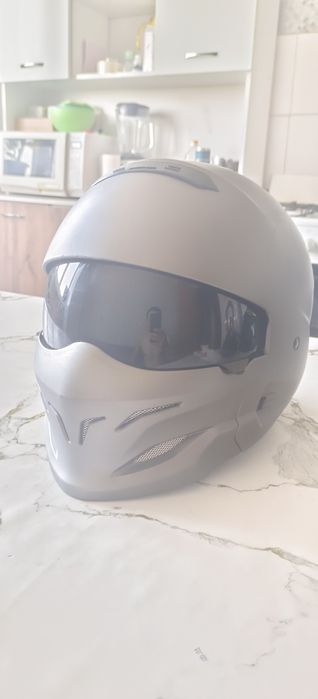 Мотошлем матовый цвет