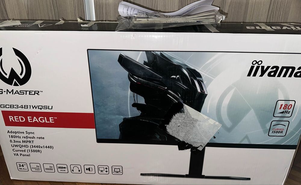 Monitor gaming 34’