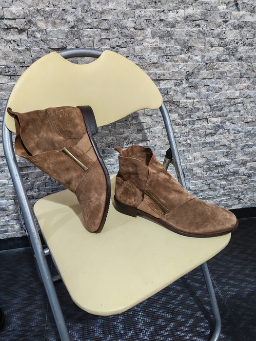 Johnston & Murphy ghete cizme ciocate 40