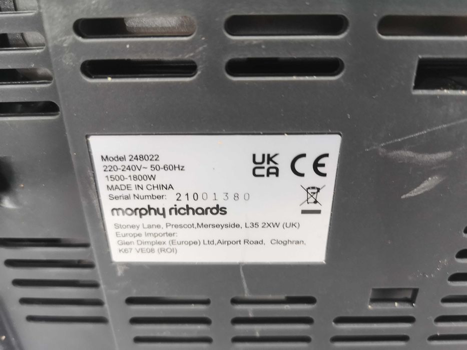 Тостер - Morphy richards 1500 - 1800 W