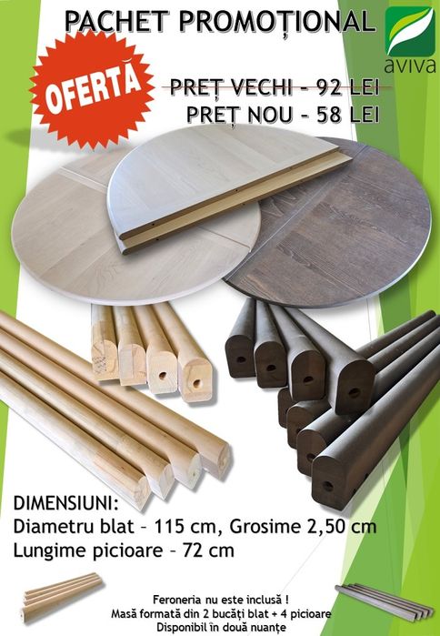 Mese cu mici defecte la prețuri de nerefuzat