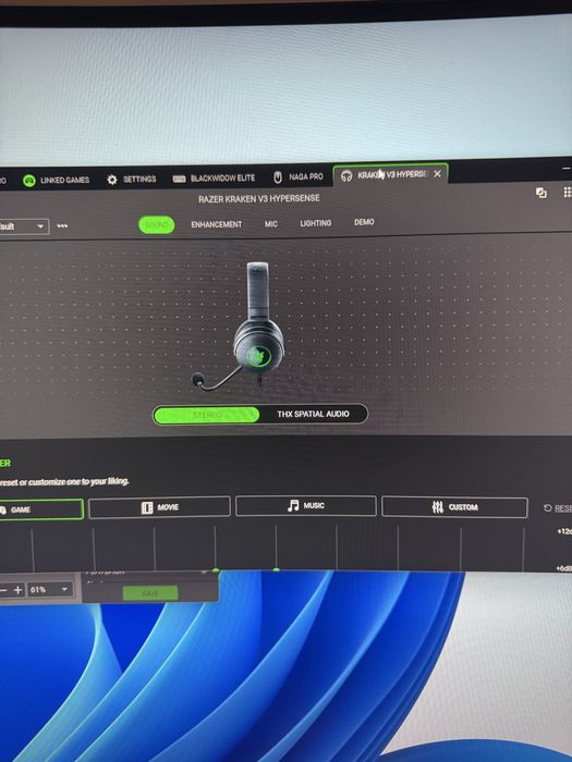 Razer tastatura mouse casti sau separat