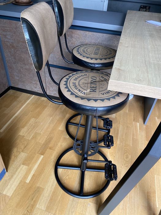 Scaune  Bar - Design Industrial (4 bucati)-900 lei