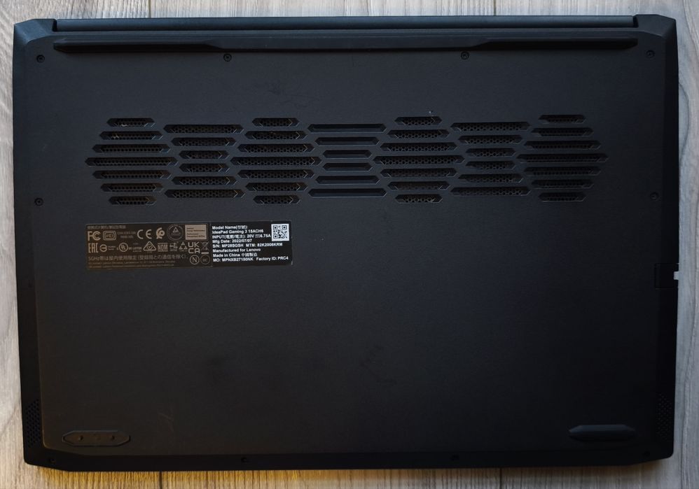 Lenovo Ideapad Gaming 3  15,6 FHD/ Ryzen 5 5600H/16GB/SSD512/ GTX 1650 4GB