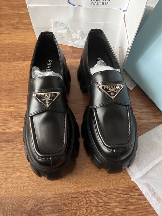 Prada Loafer Гланцов/Матов 38 Норер