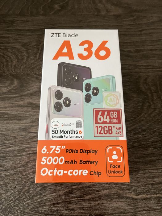 Zte Blade A36 Black