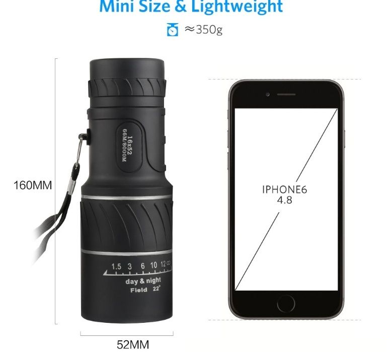 Монокль IPRee® 16X52