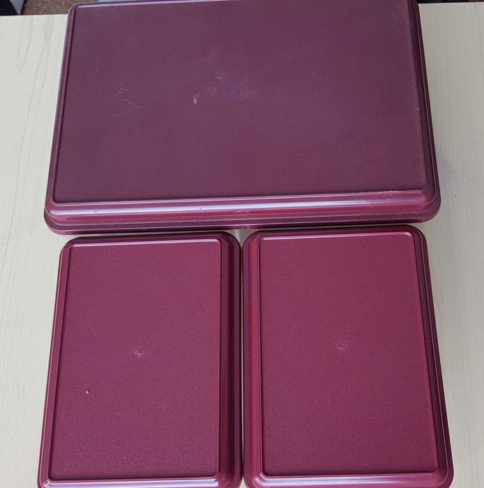 Комплект компактен 3 кутии за храна за къмпинг