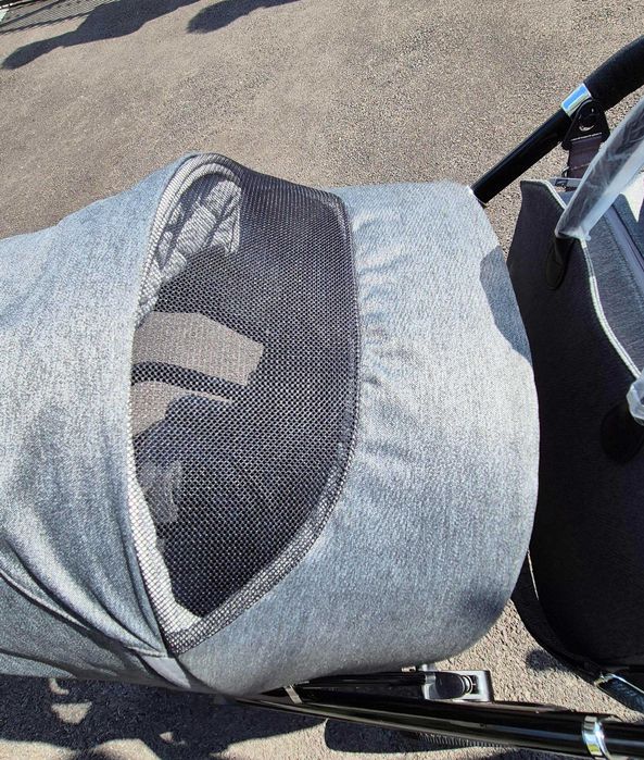 Количка Venicci Upline Slate Grey 2в1  Britax Römer Baby SafеPrо