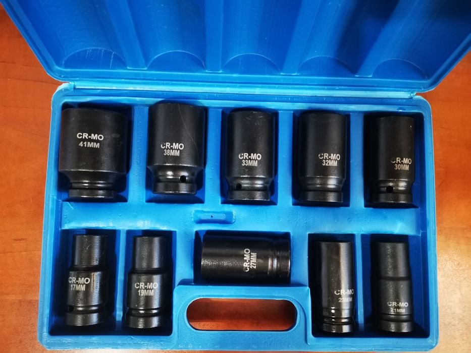 Trusa tubulare impact 3/4,17-41mm-Set chei tubulare impact 10piese 3/4
