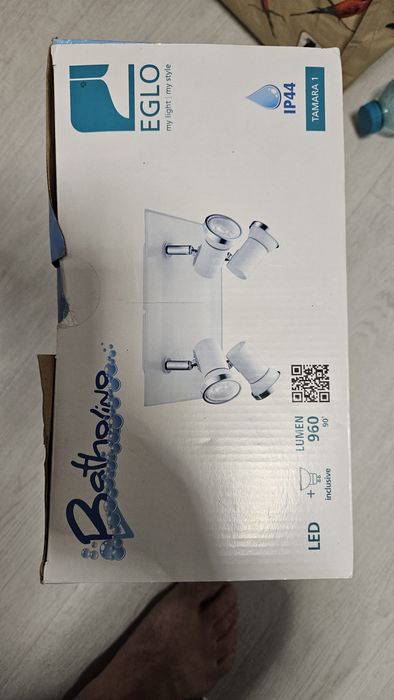 Plafoniera led baie 4xGU10 Eglo 960 lumeni IP44