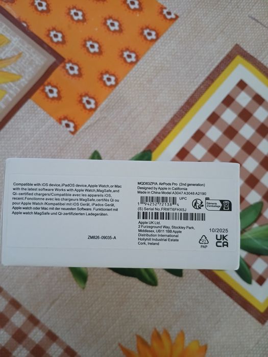 Casti Apple Airpods Pro (2nd Generation) Carcasa MagSafe (USB-C) - 202