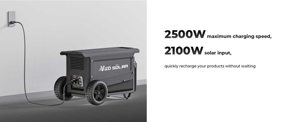 5000W Водоустойчив Генератор за ток без гориво VITO W5 Power Station