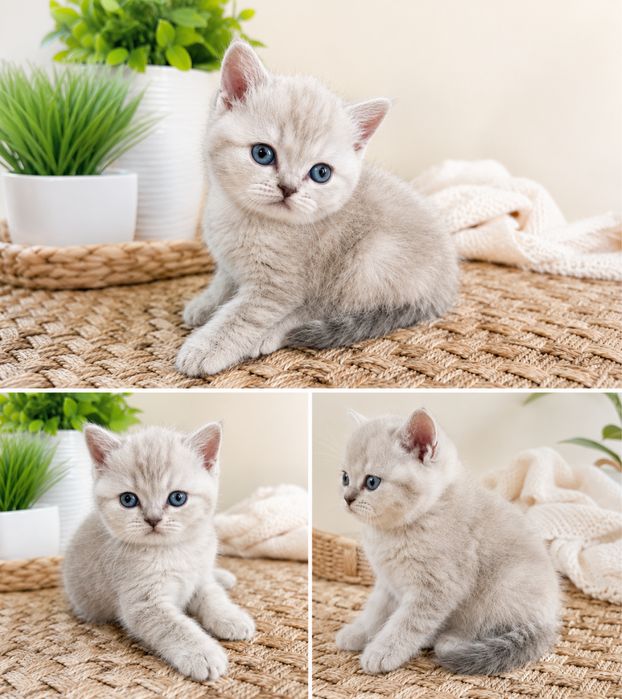 Котята мраморная нежная малышка