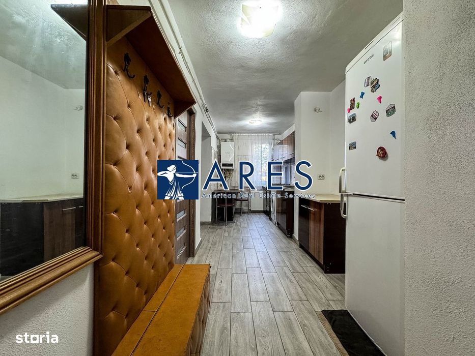 2 camere | Mobilat si utilat | Centrala proprie | Etaj 1