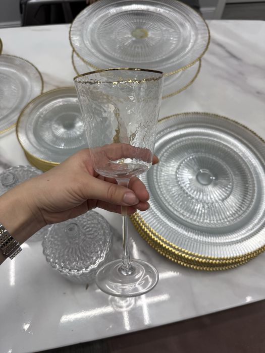 Фужеры из стекла