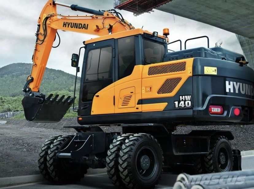 Услуги колёсного эксковатр