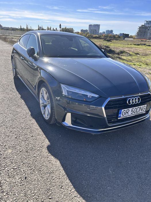 Audi A5 2.0 TDI Mild Hybrid, LED Matrix, Piele, Keyless, Istoric Complet