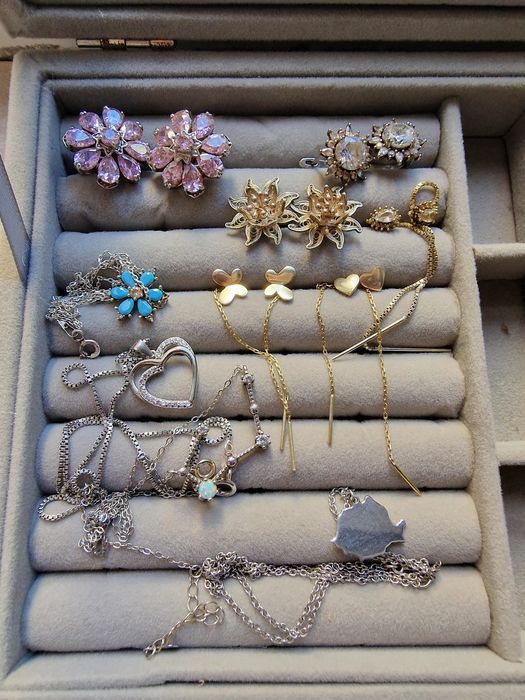 Lot bijuterii argint