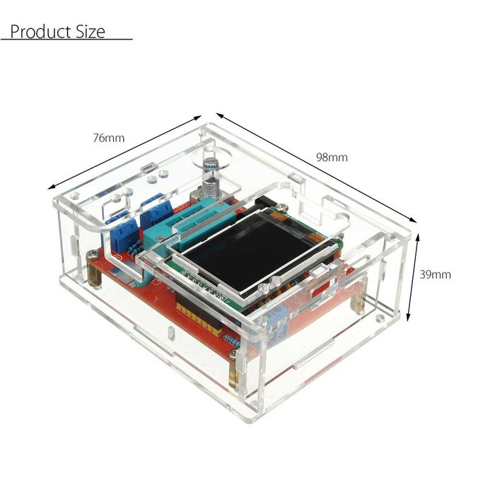 mufa telefon tableta Tester ESR LCR tranzistori,condensatori,rezistente, bobine, mosfet