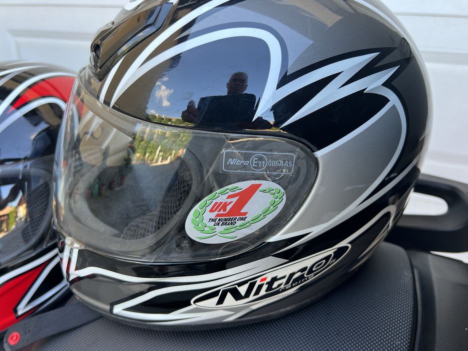 Set 2 Casti Moto Nitro