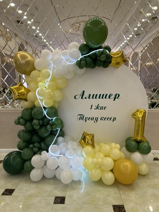 Фотозона оформление  шарами