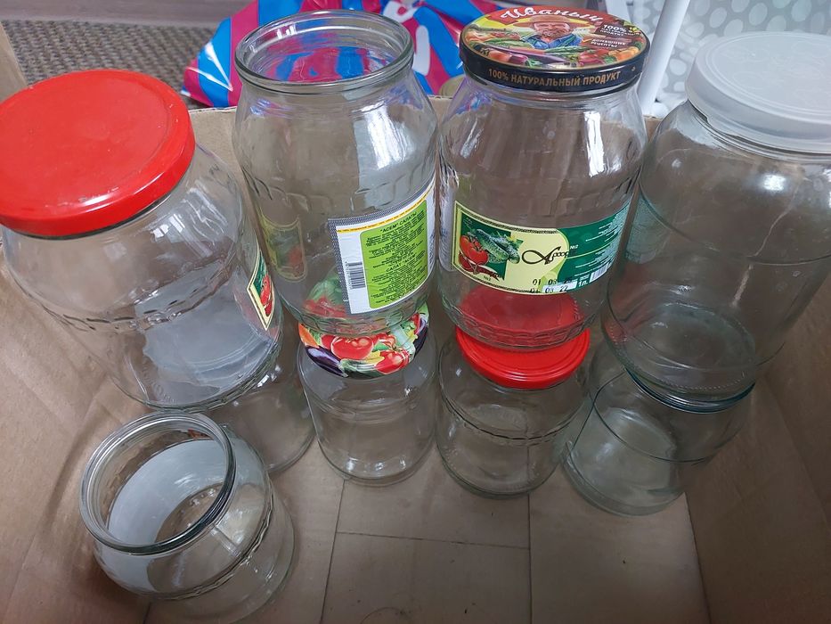 Банки стеклянные