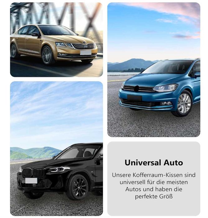 Универсална постелка за багажник - странична и защита на броня 187х105