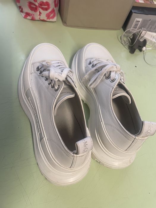 Platforme Alexander McQueen Thread Slick Low Lace