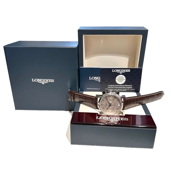 Швейцарские часы Longines, хронограф.